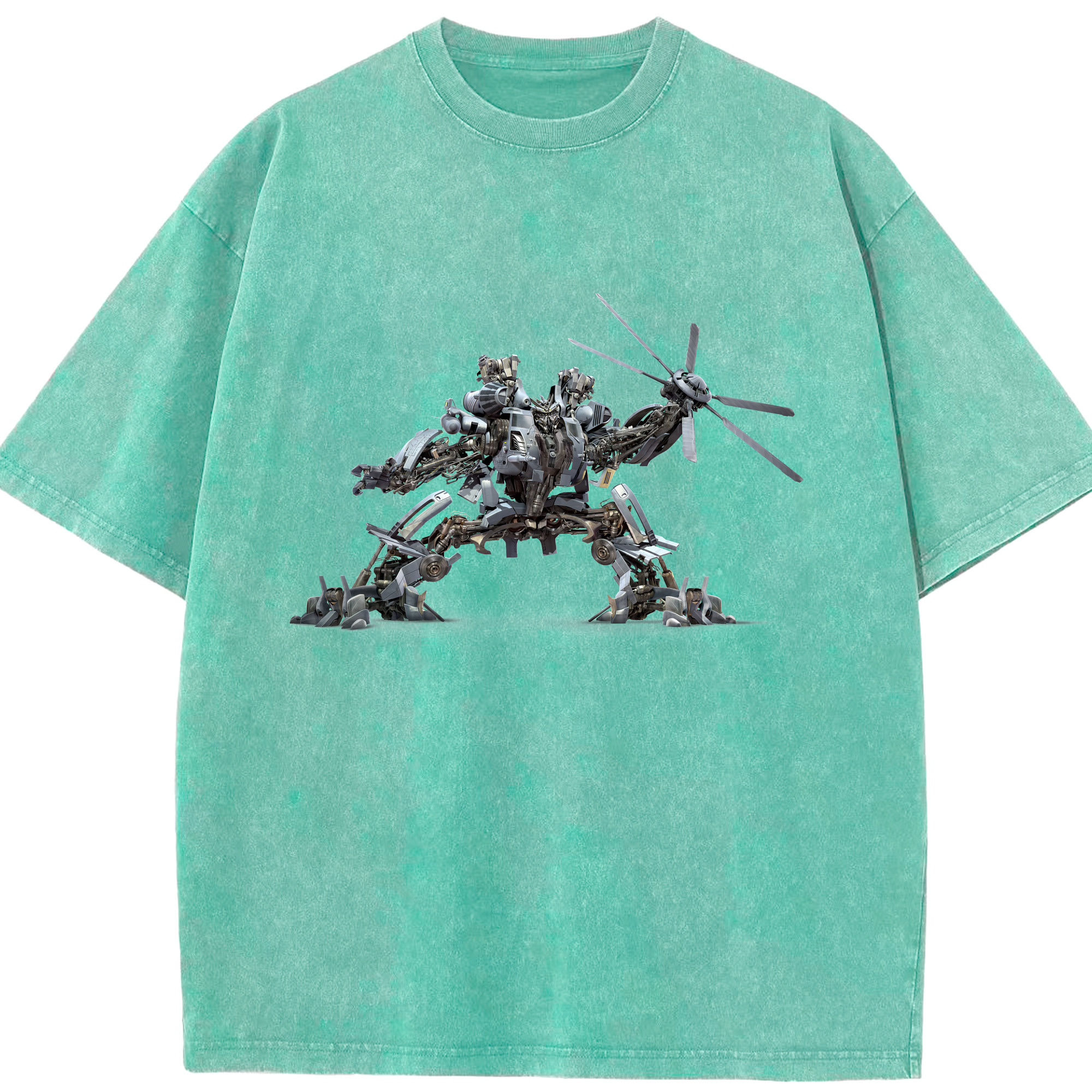 （画像用） Transformers トランスフォーマー 綿100% ヴィンテージ風 半袖Tシャツ（フロントプリント）